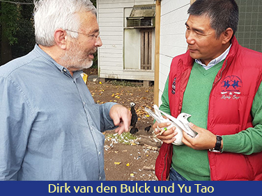 Dirk van den Bulck und Yu Tao